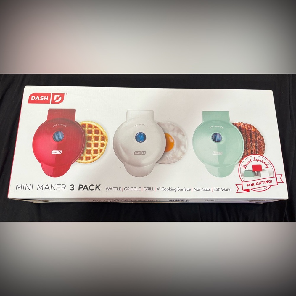 3-in-1 Waffle, Griddle & Grill Maker – Compact and Non-Stick
